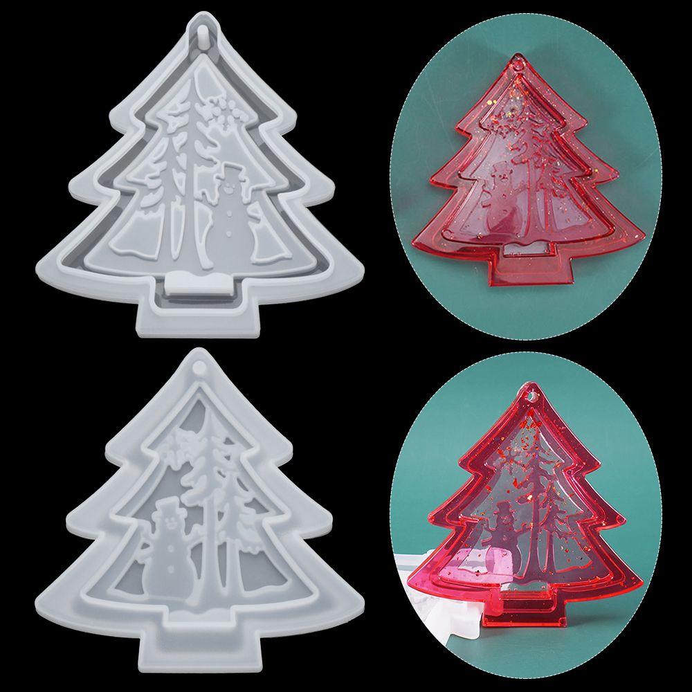 2PCS Home Decoration Ornament Fluid Arts Jewelry Making Snowman Christmas Mold Silicone Mould
2PCS Home Decoration Ornament Fluid Arts Jewelry Making Snowman Christmas Mold Silicone Mould