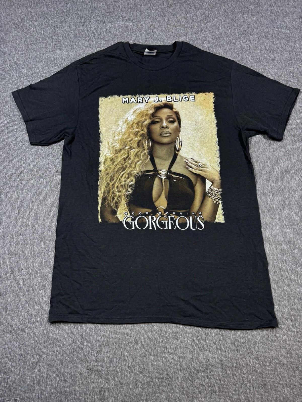Mary J Blige Good Morning Gorgeous T Shirt Womens Size M Black Delta Tag 2022 L
Mary J Blige Good Morning Gorgeous T Shirt Womens Size M Black Delta Tag 2022 L