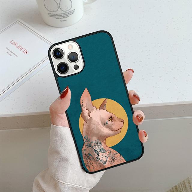 Tattoo Sphinx Cat Phone Case For iPhone 17 Air 13 12 14 15 16 Cover For Apple 14 15 16 11 Pro Max Plus Coque iPhone 13
Tattoo Sphinx Cat Phone Case For iPhone 17 Air 13 12 14 15 16 Cover For Apple 14 15 16 11 Pro Max Plus Coque iPhone 13