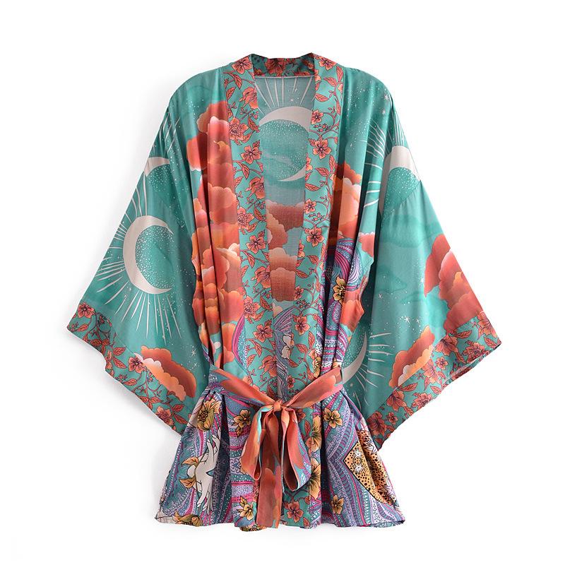 2024 Spring Women s Floral Kimono Cardigan with Cotton Waistband Medium синій
2024 Spring Women s Floral Kimono Cardigan with Cotton Waistband Medium синій
