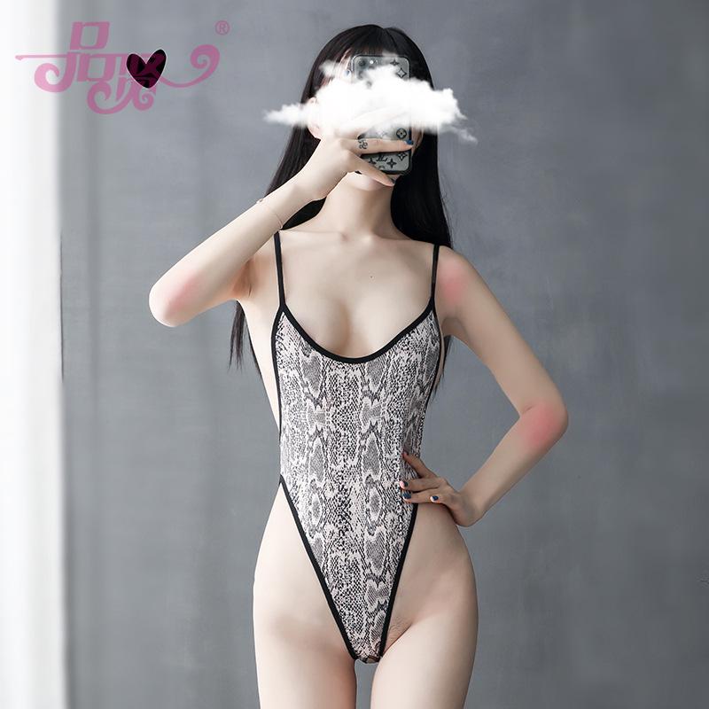 Pinxian Lingerie Боди-леотард из ледяного шелка с открытой промежностью и высоким вырезом One Size
Pinxian Lingerie Боди-леотард из ледяного шелка с открытой промежностью и высоким вырезом One Size