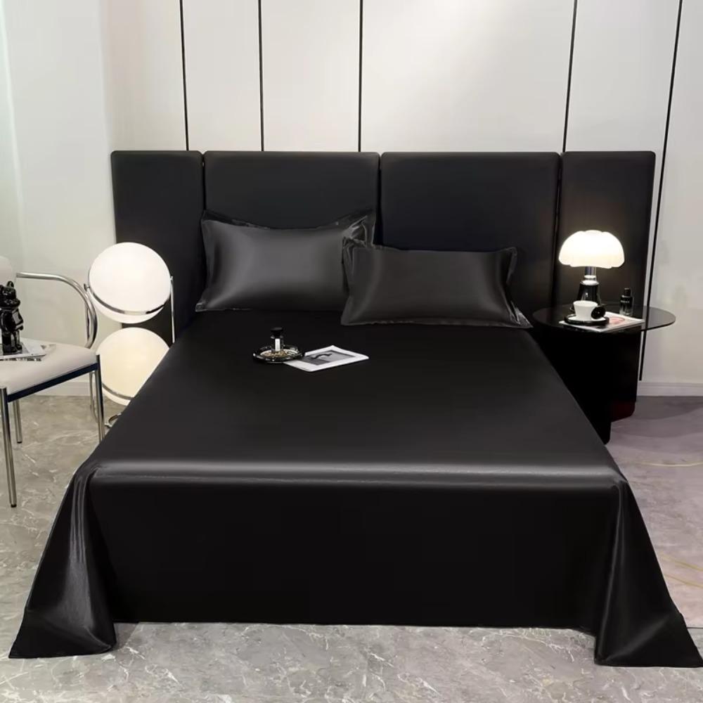 3pcs/set Silky Top Sheet Set Ice Cooling Bed Linen Household Satin Bed Sheet Sets Hotel Full фіолетовий
3pcs/set Silky Top Sheet Set Ice Cooling Bed Linen Household Satin Bed Sheet Sets Hotel Full фіолетовий