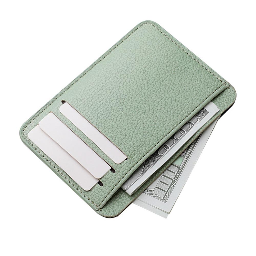 Fashion PU Leather Card Holder Solid Color 6 Slots Credit Card Holder Lightweight Ultra Thin Card Case Women зелёный
Fashion PU Leather Card Holder Solid Color 6 Slots Credit Card Holder Lightweight Ultra Thin Card Case Women зелёный
