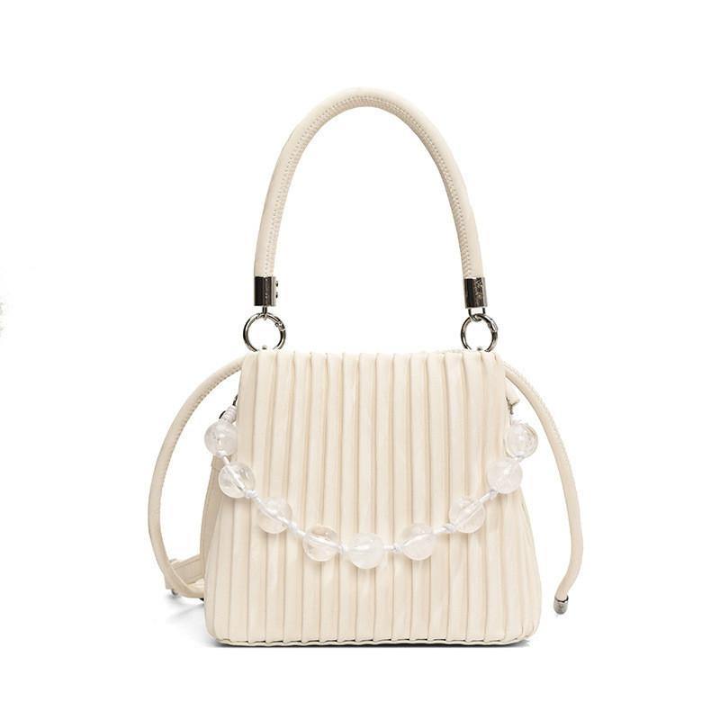 IELGY женская универсальная сумка-мессенджер со складками, модная портативная сумка-ведро с бисером белый
IELGY женская универсальная сумка-мессенджер со складками, модная портативная сумка-ведро с бисером белый