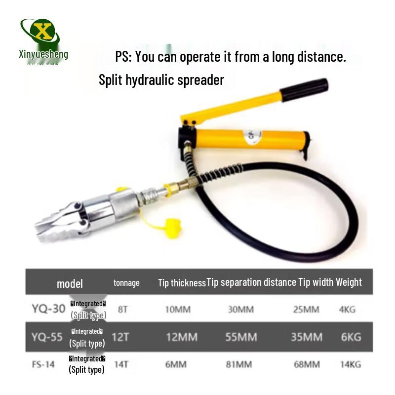 Xinyuesheng Manual Hydraulic Flange Spreader Kit
Xinyuesheng Manual Hydraulic Flange Spreader Kit