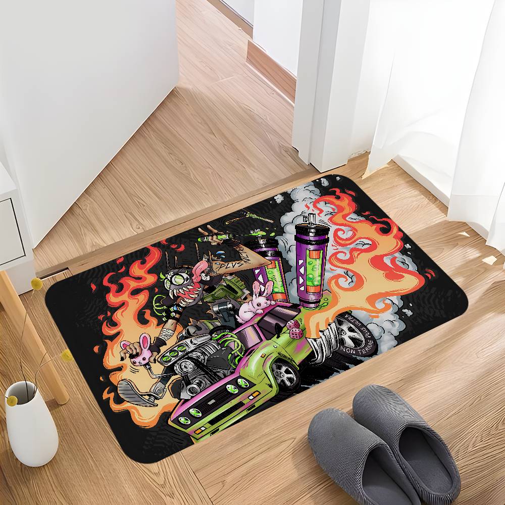 R-Rat Fink Bathroom Mat Anti-slip Absorb Water Long Strip Cushion Bedroon Mat Hotel Decor Mat 50x80cm
R-Rat Fink Bathroom Mat Anti-slip Absorb Water Long Strip Cushion Bedroon Mat Hotel Decor Mat 50x80cm