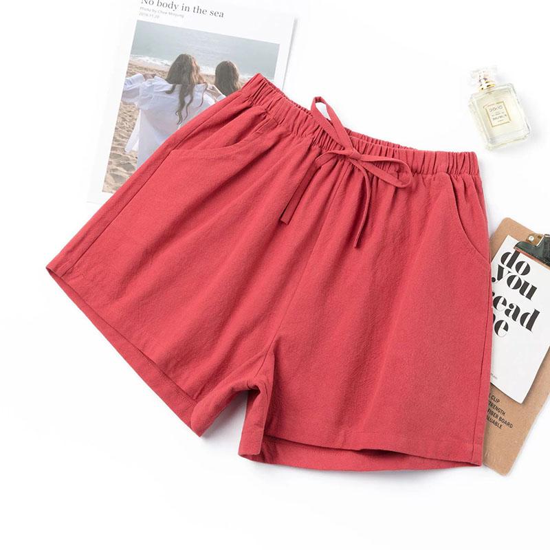 Women Shorts Summer High Waist Casual Sports Shorts Solid Color Pocket Loose Beach Short Pants XS
Women Shorts Summer High Waist Casual Sports Shorts Solid Color Pocket Loose Beach Short Pants XS