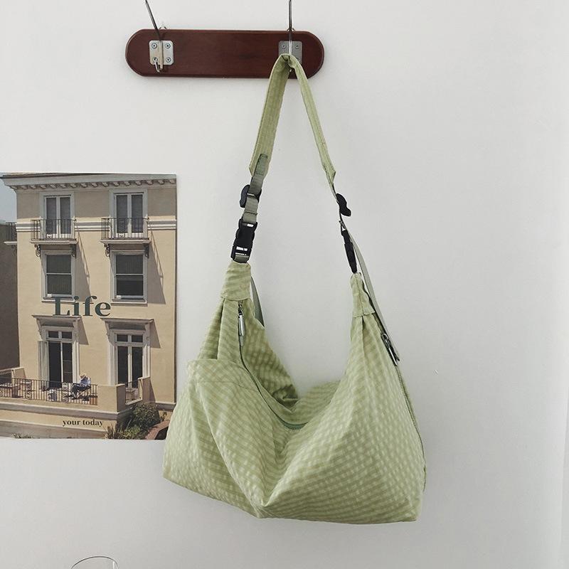 Large capacity lazy wind messenger bag, high-end shoulder bag, college student commuting versatile mailman bag, female зелений
Large capacity lazy wind messenger bag, high-end shoulder bag, college student commuting versatile mailman bag, female зелений
