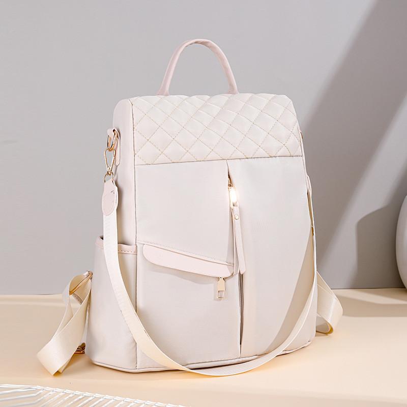 IELGY Корейская версия студенческого рюкзака премиум-класса с защитой от брызг, легкий нейлоновый рюкзак для отдыха и путешествий большой вместимости бежевый
IELGY Корейская версия студенческого рюкзака премиум-класса с защитой от брызг, легкий нейлоновый рюкзак для отдыха и путешествий большой вместимости бежевый