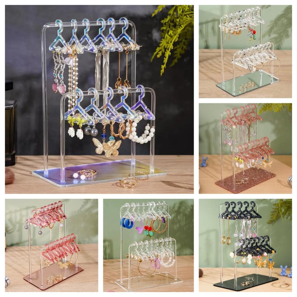 Detachable Dangle Earrings Display Racks Clothes Hanger Ear Studs Stand Women Girls Transparent
Detachable Dangle Earrings Display Racks Clothes Hanger Ear Studs Stand Women Girls Transparent