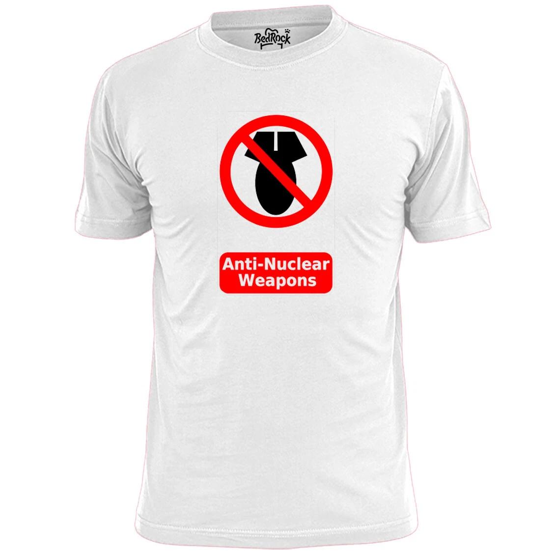Mens Anti Nuclear Weapons T shirt Peace Disarmament L
Mens Anti Nuclear Weapons T shirt Peace Disarmament L