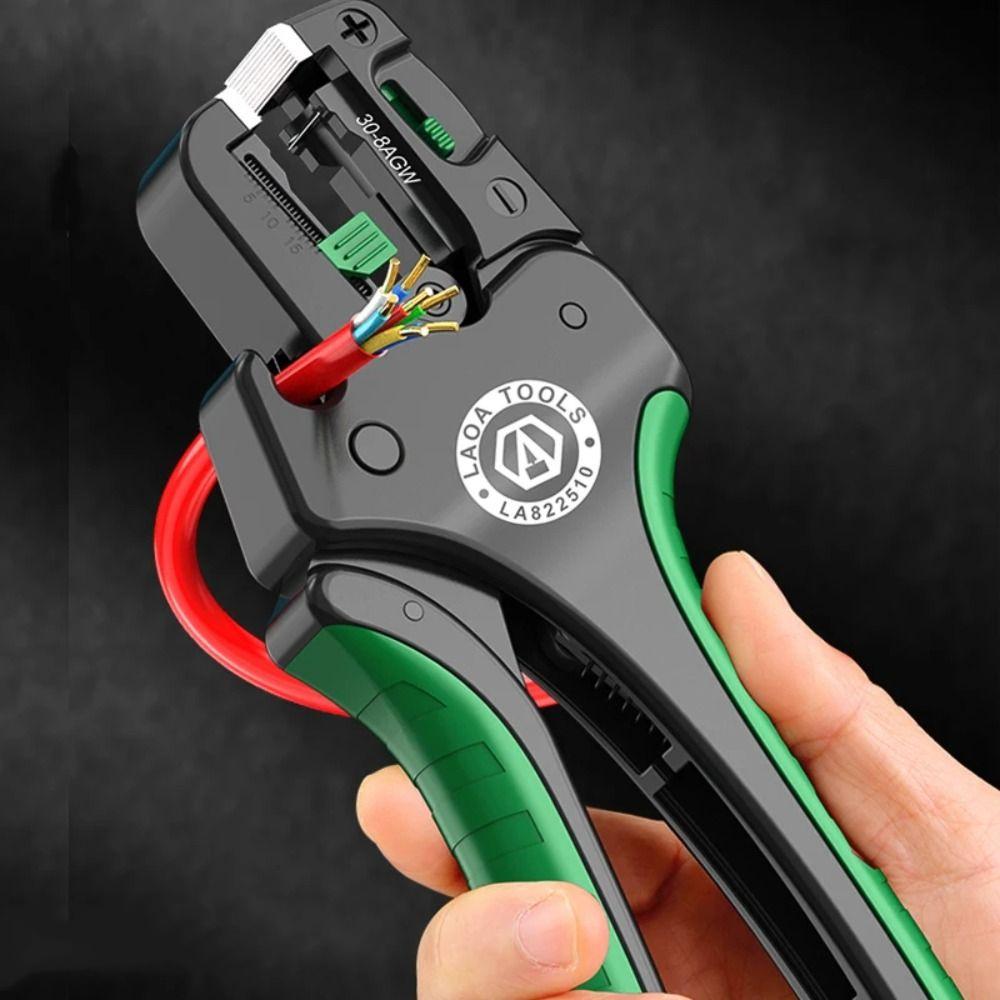 Fast Wire Cutting Fully Automatic Wire Stripping Plier Automatic Wire Stripper Electrician зелёный
Fast Wire Cutting Fully Automatic Wire Stripping Plier Automatic Wire Stripper Electrician зелёный