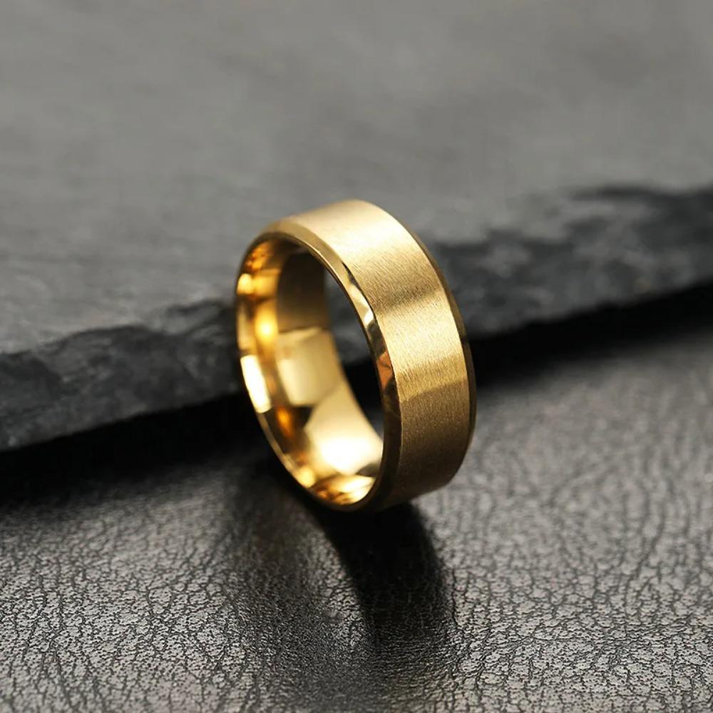 8Mm Black Stainless Steel Men S Ring US Sizes 6-13 7 золотий
8Mm Black Stainless Steel Men S Ring US Sizes 6-13 7 золотий