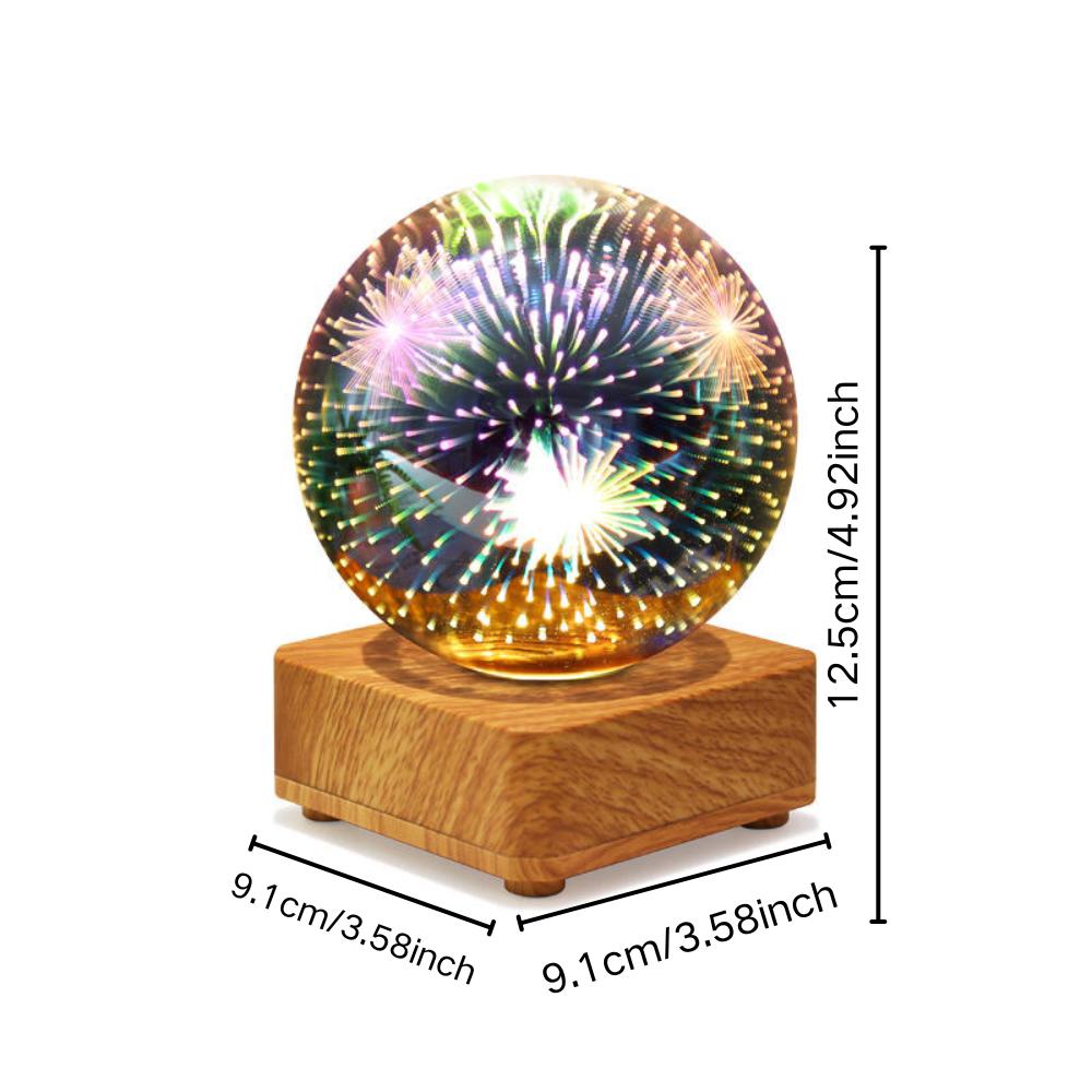 3D Christmas Romantic Atmosphere Small Table Lamp, Suitable for Bedroom and Study Room Artistic Decorative Lighting USB Plug
3D Christmas Romantic Atmosphere Small Table Lamp, Suitable for Bedroom and Study Room Artistic Decorative Lighting USB Plug