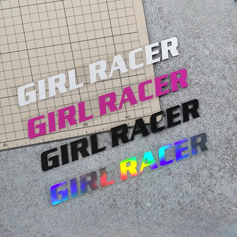 1PC GIRL RACER Motorcycle Stickers Car Window Bumper Decoration Motorbike Front Cowl Fuel Tank Side Fairings Helmet Vinyl Decals 20x2.2CM
1PC GIRL RACER Motorcycle Stickers Car Window Bumper Decoration Motorbike Front Cowl Fuel Tank Side Fairings Helmet Vinyl Decals 20x2.2CM