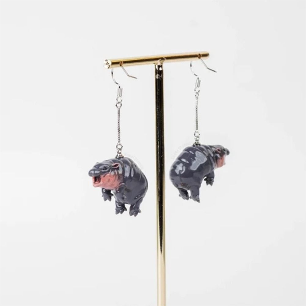 Moo Deng Christmas Dangle Earrings Cartoon Animal Hippopotamus Ear Stud Jewelry Ear Stud
Moo Deng Christmas Dangle Earrings Cartoon Animal Hippopotamus Ear Stud Jewelry Ear Stud