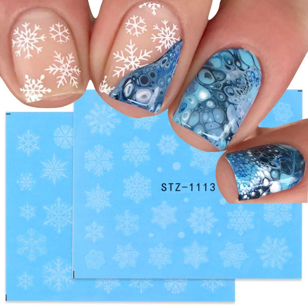16pcs Hot Water Slider Decals Manicure Christmas Design White Snowflakes Black White Nail Stickers
16pcs Hot Water Slider Decals Manicure Christmas Design White Snowflakes Black White Nail Stickers
