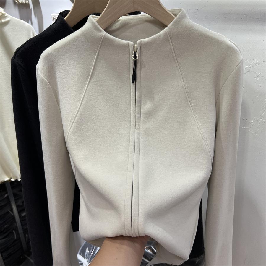 Korean Style Dark Gray High Neck Thermal Cardigan - Women s Slim Fit Autumn/Winter 2025 XL
Korean Style Dark Gray High Neck Thermal Cardigan - Women s Slim Fit Autumn/Winter 2025 XL