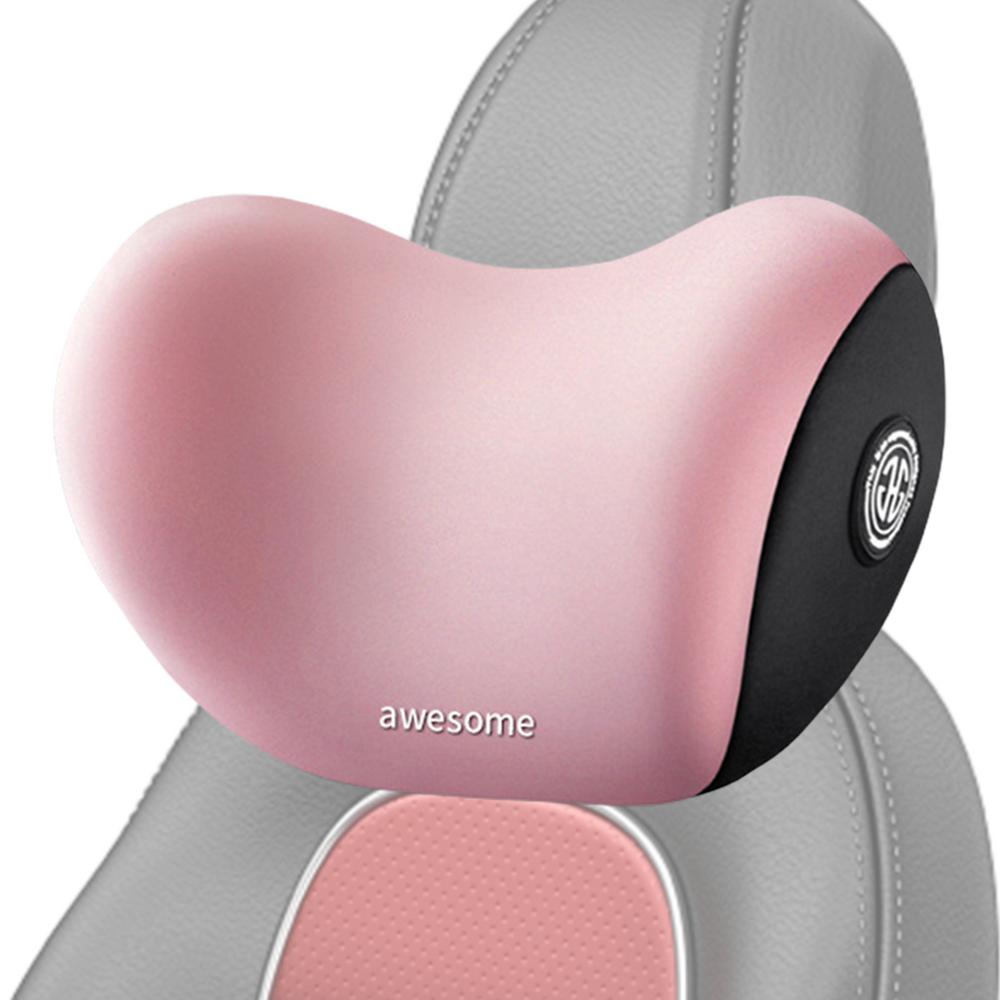 Подголовник подушка для сиденья автомобиля подголовник регулируемая подушка для головы автомобиля U-образная подушка для сна в машину подушка для шеи для детей и взрослых розовый
