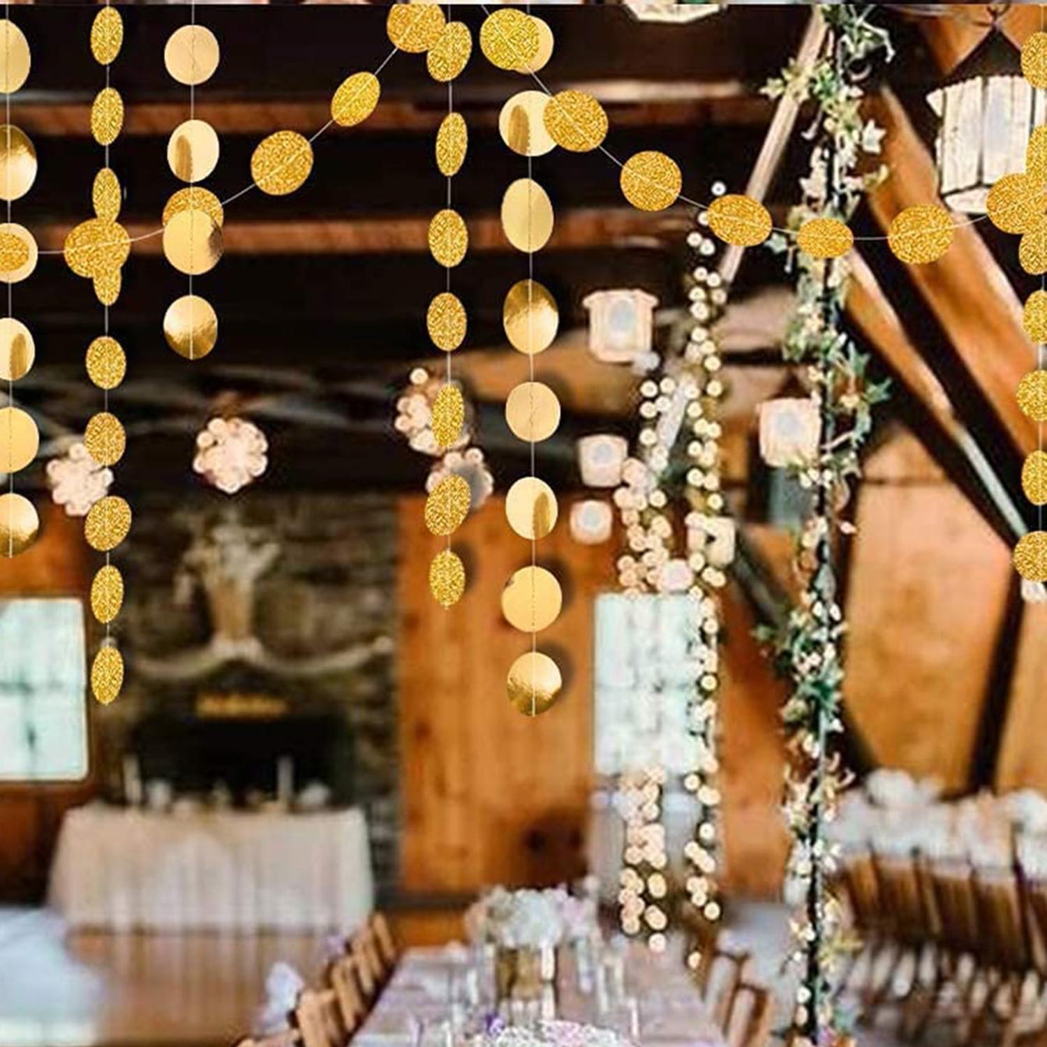 Низка 4-метрових круглих шматочків для прикраси вінка на день народження, весілля, дитячого душу, круглого паперового банера для вінка 400cm/157.48in
Низка 4-метрових круглих шматочків для прикраси вінка на день народження, весілля, дитячого душу, круглого паперового банера для вінка 400cm/157.48in