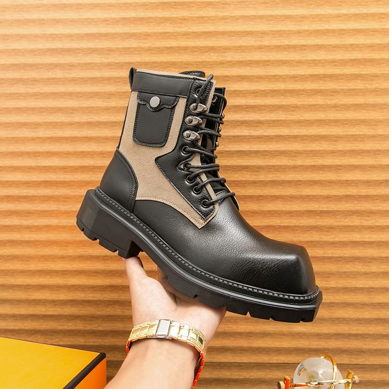 Classic Brand Men Boots Handmade Men s Shoes Casual Leather Punk Ankle Business Male Spring Autumn Working Boots Motocross 38
Classic Brand Men Boots Handmade Men s Shoes Casual Leather Punk Ankle Business Male Spring Autumn Working Boots Motocross 38
