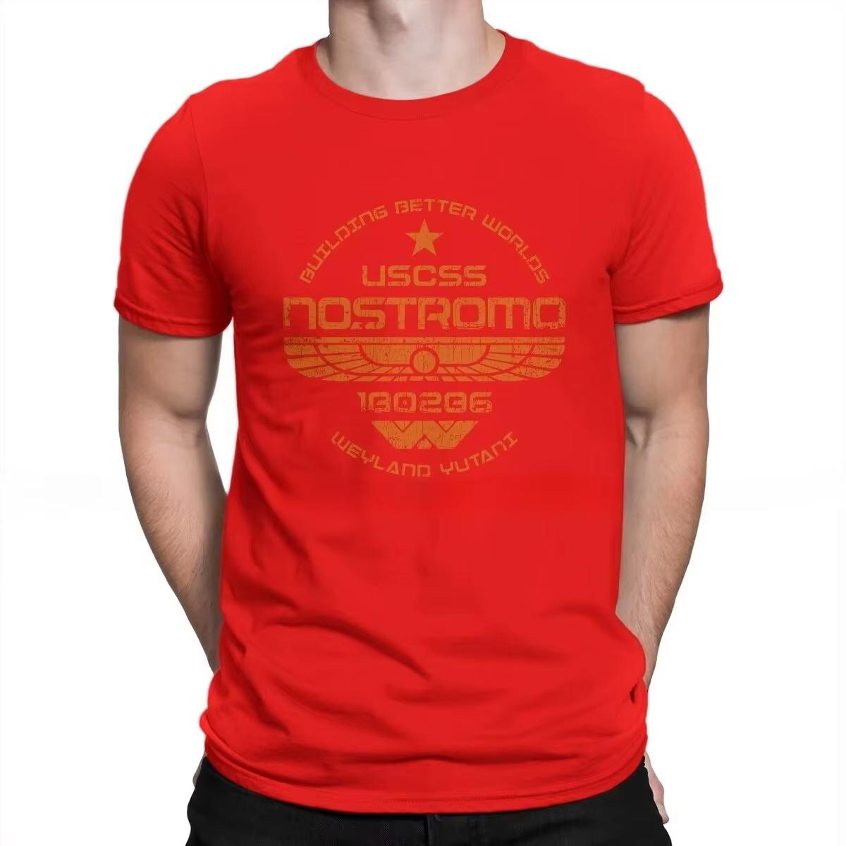 2025 Summer USCSS Nostromo T-shirt Men s and Women s Alien UFO Clothing Fashion Cotton Street Wear Oversized Casual T-shirt 4XL
2025 Summer USCSS Nostromo T-shirt Men s and Women s Alien UFO Clothing Fashion Cotton Street Wear Oversized Casual T-shirt 4XL