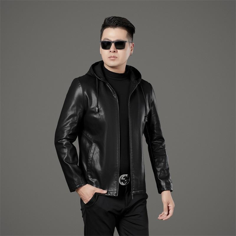 Hooded Sheepskin Leather Jacket Men s Autumn and Winter Velvet Warm Men s Jacket Versatile Men s Jacket (as the picture-10089-)-5XL
Hooded Sheepskin Leather Jacket Men s Autumn and Winter Velvet Warm Men s Jacket Versatile Men s Jacket (as the picture-10089-)-5XL
