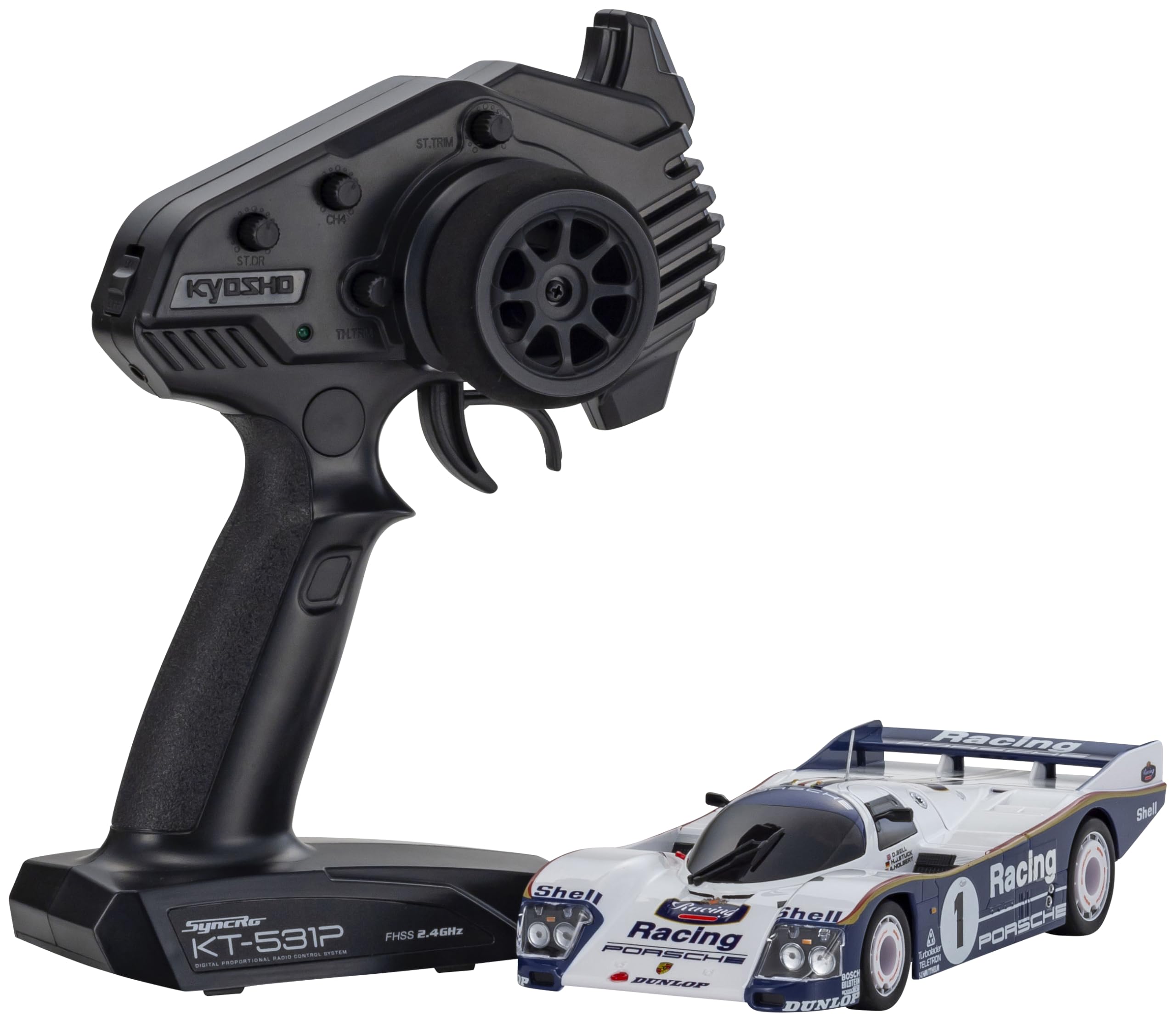 Kyosho RWD Readyset Porsche 962 C Coupe LH Electric Radio Control 32363PR Mini-Z MR-04 No.1
Kyosho RWD Readyset Porsche 962 C Coupe LH Electric Radio Control 32363PR Mini-Z MR-04 No.1