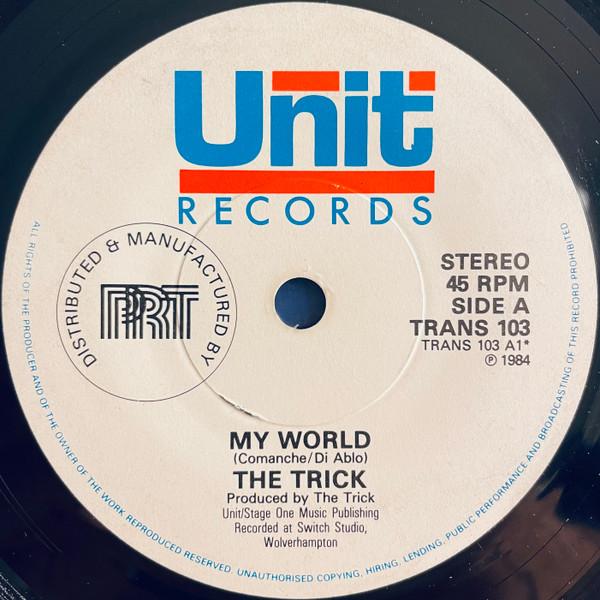 7inch Record TRICK My World TRANS103 UNIT Records 1984 UK Pop Used
7inch Record TRICK My World TRANS103 UNIT Records 1984 UK Pop Used