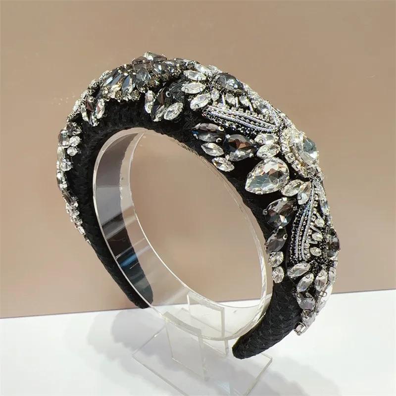 Хрустальный мягкий ободок для женщин ручной работы розовый бисерный ободок бохо украшенная повязка для волос черный обруч для волос
Хрустальный мягкий ободок для женщин ручной работы розовый бисерный ободок бохо украшенная повязка для волос черный обруч для волос