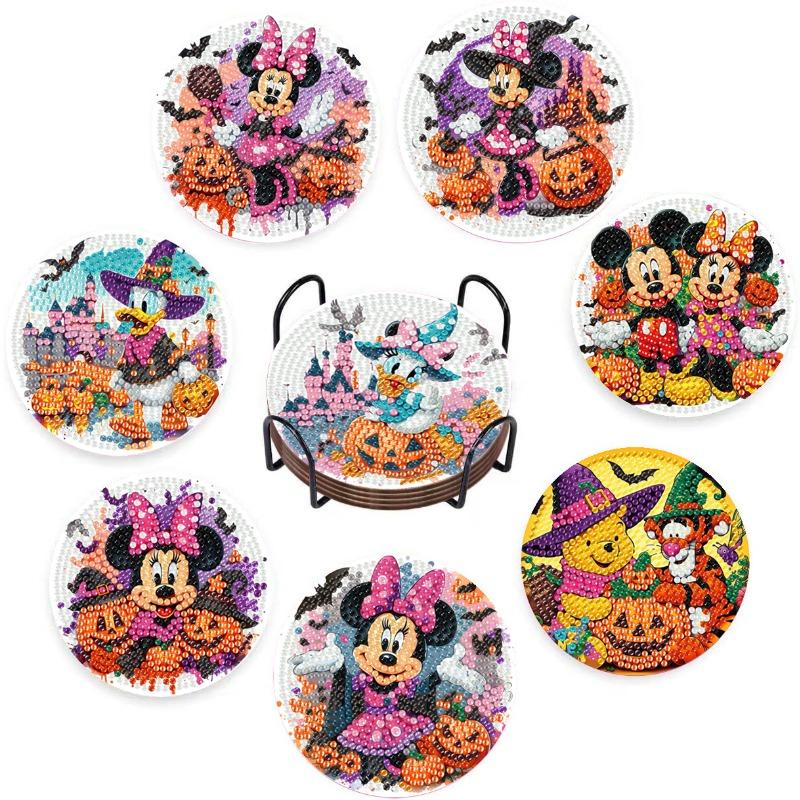 8 pieces/set Disney Mickey Mouse House Series Diamond Painted Coasters DIY Diamond Art Coasters 5D Full Diamond Diamond Coasters suit
8 pieces/set Disney Mickey Mouse House Series Diamond Painted Coasters DIY Diamond Art Coasters 5D Full Diamond Diamond Coasters suit