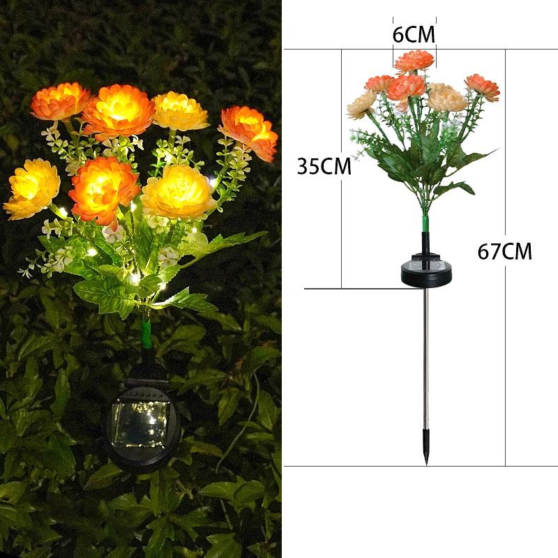 Solar Powered Snow Lotus Fairy Lantern Outdoor Garden Decor Solar Lantern Waterproof Pathway Lawn Terrace Light Perfect Gift помаранчевий
Solar Powered Snow Lotus Fairy Lantern Outdoor Garden Decor Solar Lantern Waterproof Pathway Lawn Terrace Light Perfect Gift помаранчевий