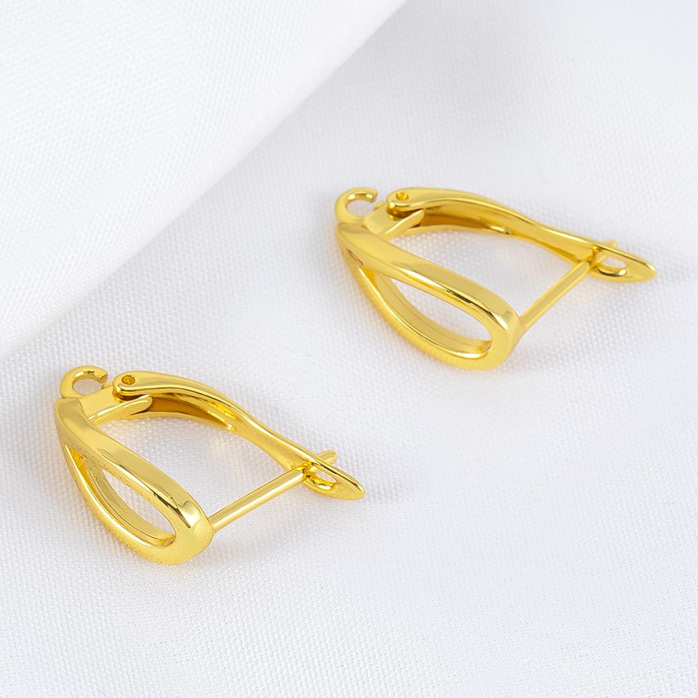 Classic U Shape Hoop Earrings Base Accessories for Jewelry Making Copper Earring Hooks With Hole Ear Jewellery Making Supplies 1pair 13x19mm
Classic U Shape Hoop Earrings Base Accessories for Jewelry Making Copper Earring Hooks With Hole Ear Jewellery Making Supplies 1pair 13x19mm