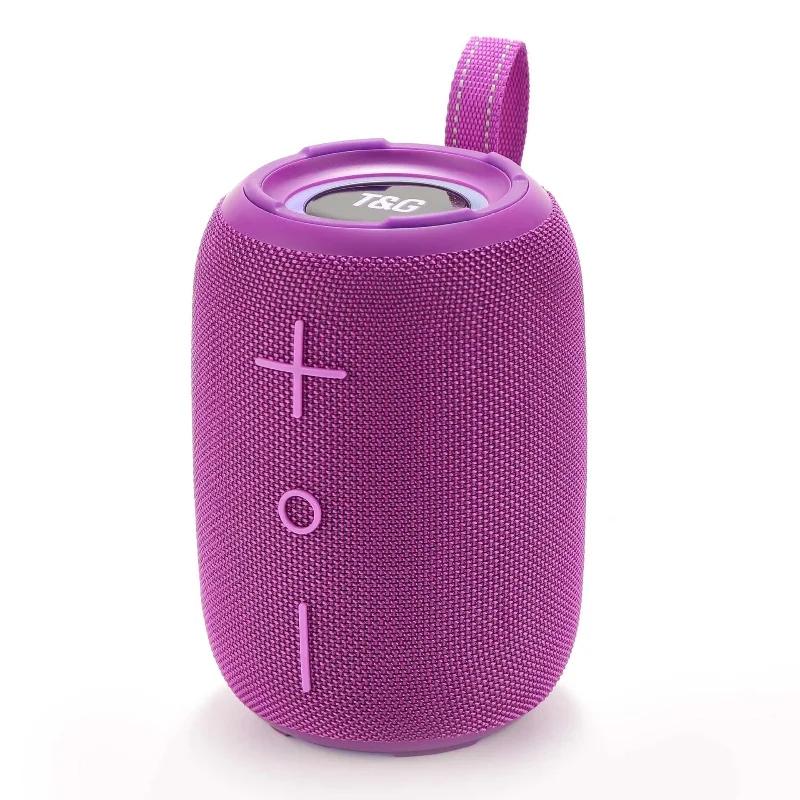 TG 699 Wireless Bluetooth Speaker TWS Dual Driver Bass TF Play Hands Free Call Payment Voice Reminder Bluetooth Speaker фіолетовий
TG 699 Wireless Bluetooth Speaker TWS Dual Driver Bass TF Play Hands Free Call Payment Voice Reminder Bluetooth Speaker фіолетовий