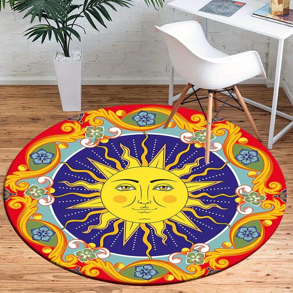 1pc Retro 3359414659 Pattern Round Floor Mat, Non-slip for Living Room Bedroom Chair Carpets Home Decor Gifts, Home Decor Room Decor Outdoor 80cm by 80cm
1pc Retro 3359414659 Pattern Round Floor Mat, Non-slip for Living Room Bedroom Chair Carpets Home Decor Gifts, Home Decor Room Decor Outdoor 80cm by 80cm