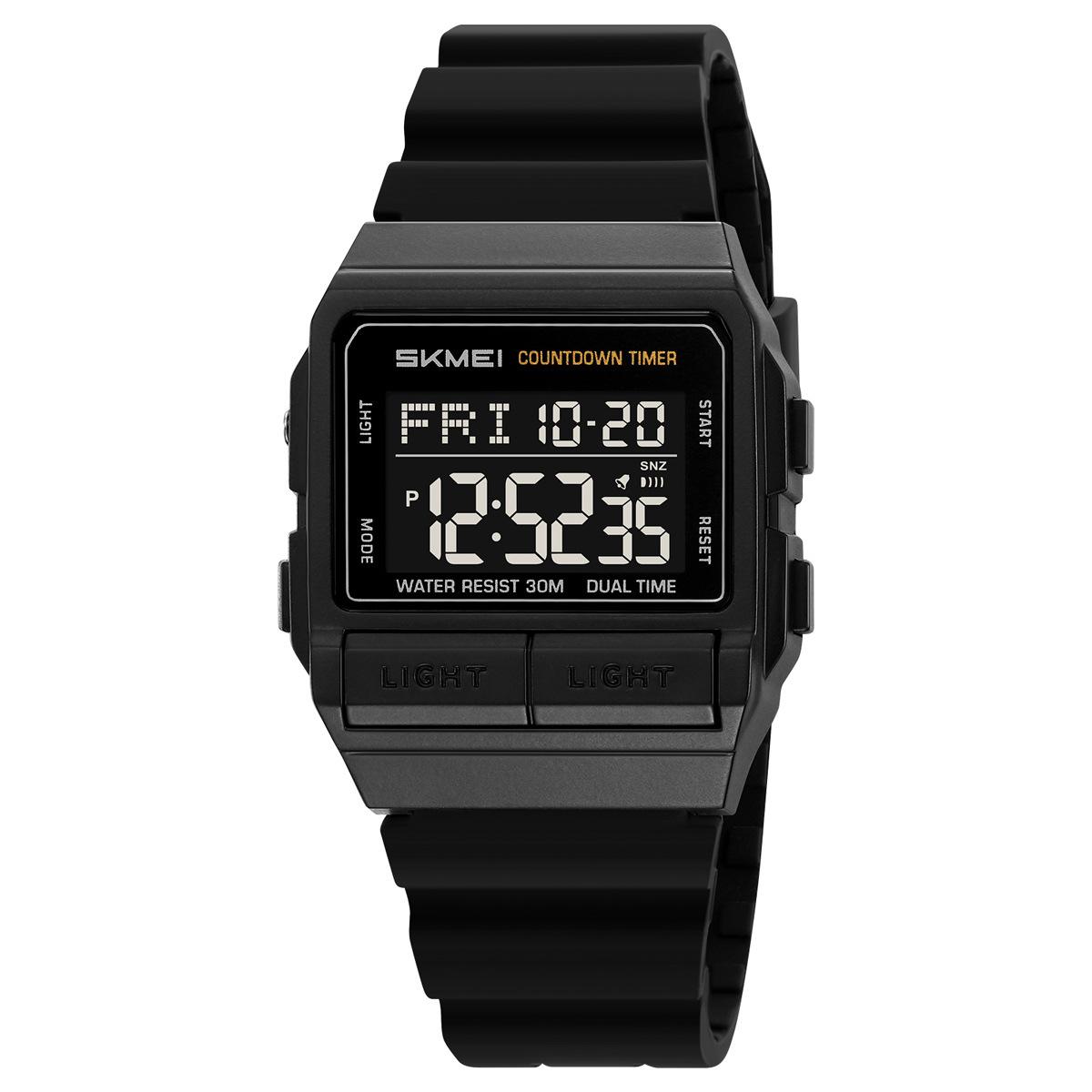 Classic retro small square electronic watch male student party watch waterproof multi-functional sports electronic watch
Classic retro small square electronic watch male student party watch waterproof multi-functional sports electronic watch