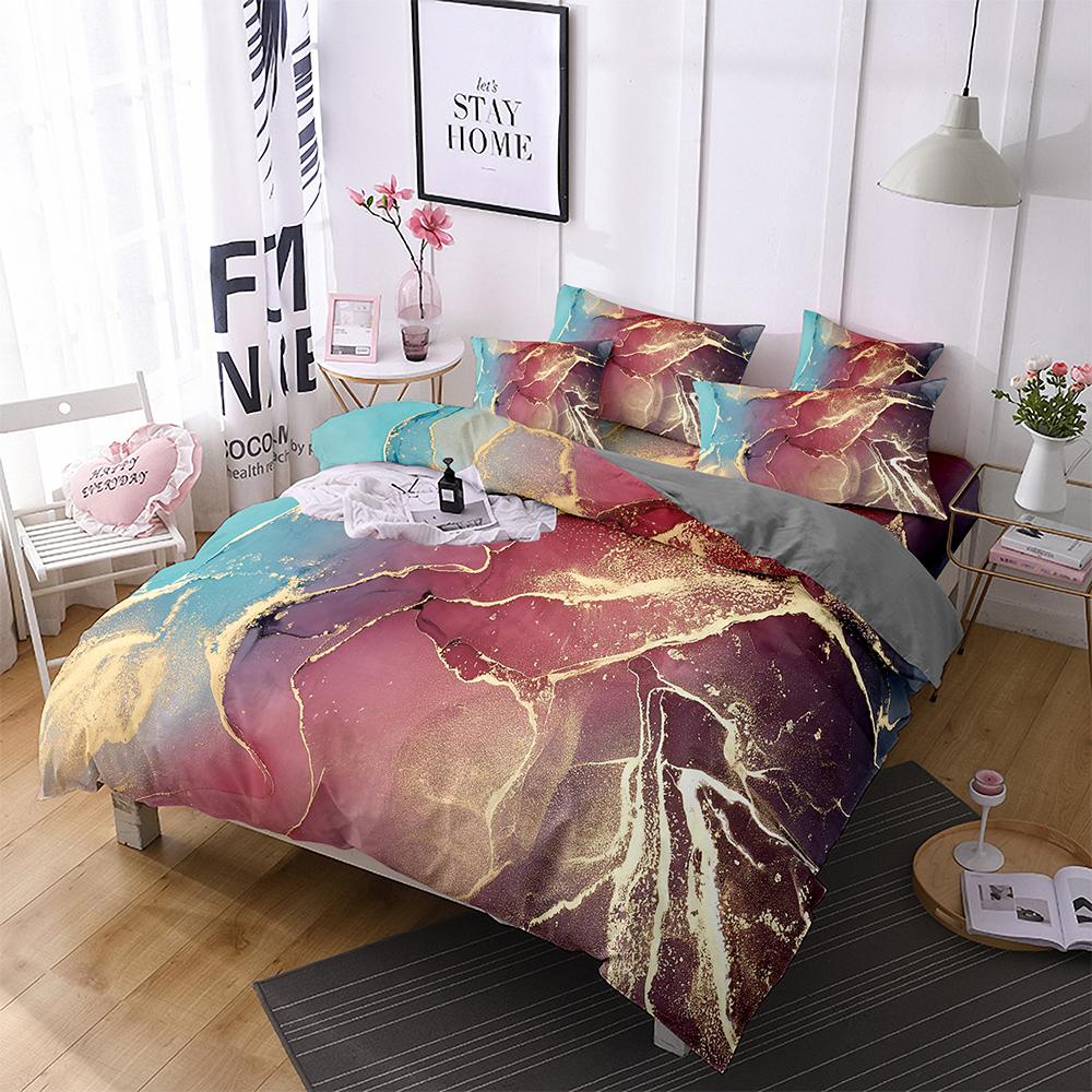 Geometric luxury honeycomb stone pattern 3D printed bedding set queen size 2/3pcs microfiber duvet cover cool style 135x200cm
Geometric luxury honeycomb stone pattern 3D printed bedding set queen size 2/3pcs microfiber duvet cover cool style 135x200cm