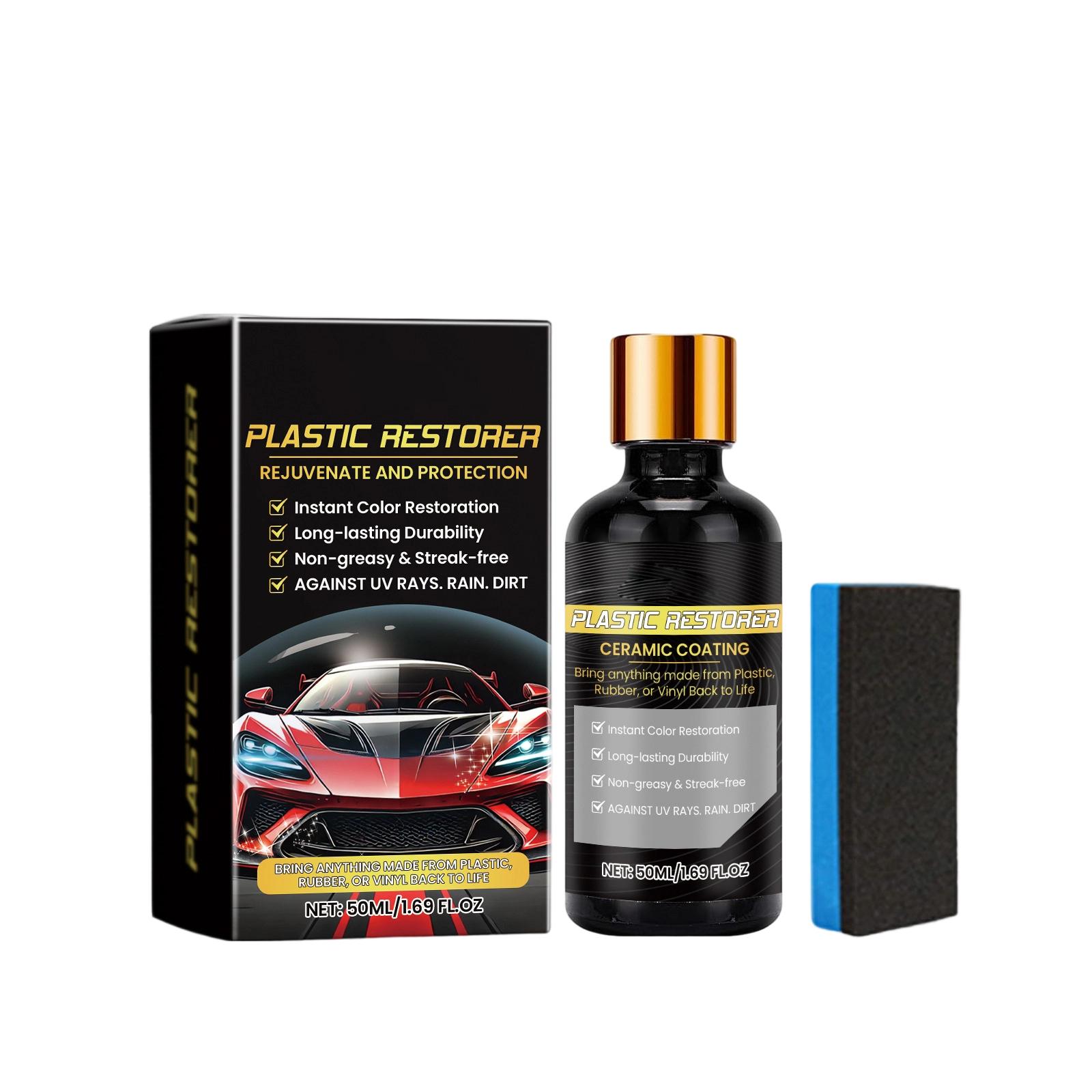 Car Ceramic Coating Plastic Refurbisher Anti-scratch Gloss Enhancing Car Paint Maintenance And Agent 50ML One Size
Car Ceramic Coating Plastic Refurbisher Anti-scratch Gloss Enhancing Car Paint Maintenance And Agent 50ML One Size