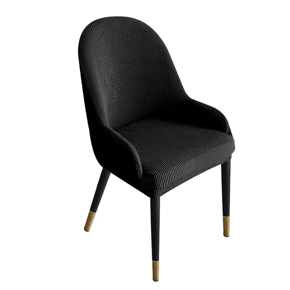 Protective Velvet Semicircular Chair Cover for Curved Dining Chairs Stretch Fabric with Anti Wrinkle Properties чёрный
Protective Velvet Semicircular Chair Cover for Curved Dining Chairs Stretch Fabric with Anti Wrinkle Properties чёрный