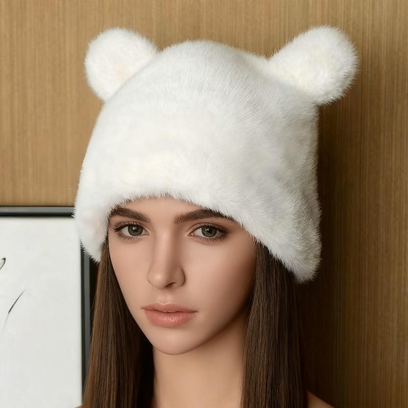 Autumn and Winter Ladies Cute Caps Fashion Thickened Warm Outdoor Casual Versatile Anti Cold Ear Protection Hat білий
Autumn and Winter Ladies Cute Caps Fashion Thickened Warm Outdoor Casual Versatile Anti Cold Ear Protection Hat білий