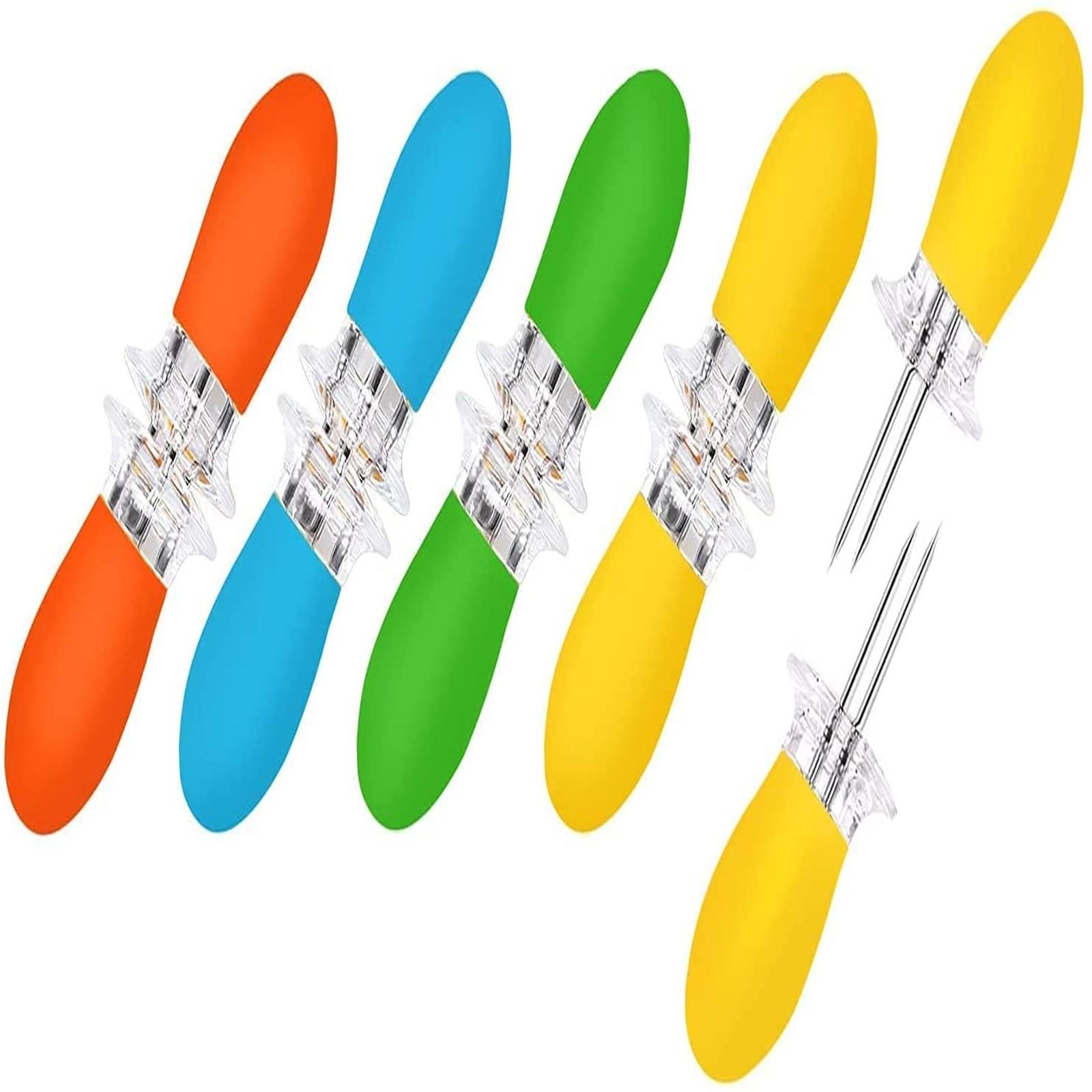 Sagit 10 Pieces/5 Pairs Of Corn Racks, Stainless Steel Corn Cob Barbecue Fork, Suitable For Home Cooking, Party, Camping
Sagit 10 Pieces/5 Pairs Of Corn Racks, Stainless Steel Corn Cob Barbecue Fork, Suitable For Home Cooking, Party, Camping