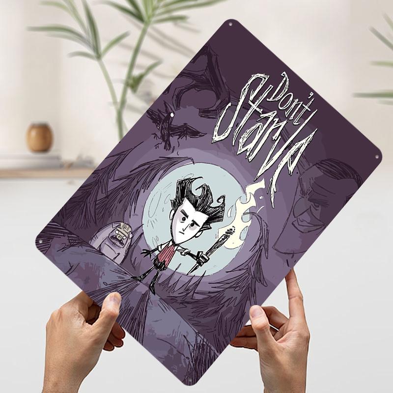 Постер с принтом игры Dont Starve Индивидуальное настенное искусство Ретро Винтажные Металлические Жестяные Вывески для Украшения Комнаты Предметы Декора для Дома Тарелка 7.9x11.8In(20x30cm)
Постер с принтом игры Dont Starve Индивидуальное настенное искусство Ретро Винтажные Металлические Жестяные Вывески для Украшения Комнаты Предметы Декора для Дома Тарелка 7.9x11.8In(20x30cm)