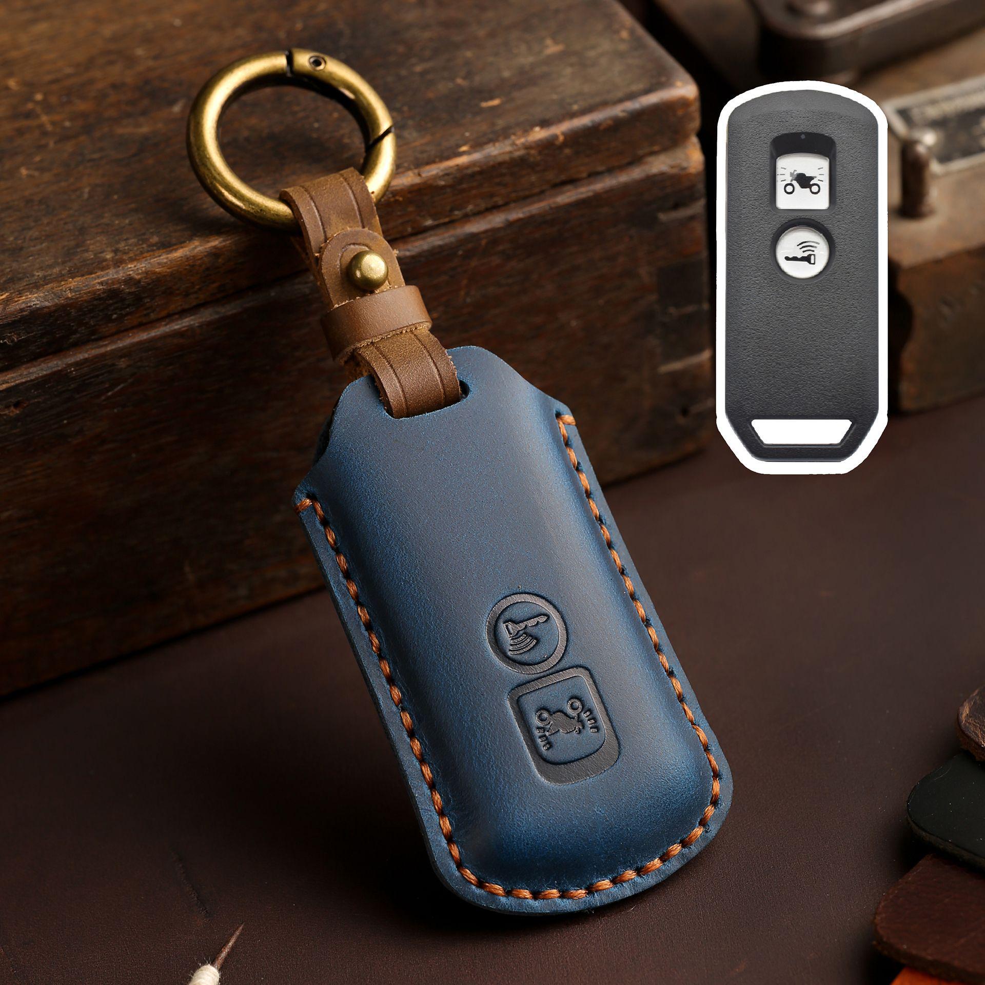 Чехол для ключа из натуральной коровьей кожи для мотоциклов Honda NS125LA, Lead125, PCX160 и Fosha 350
Чехол для ключа из натуральной коровьей кожи для мотоциклов Honda NS125LA, Lead125, PCX160 и Fosha 350