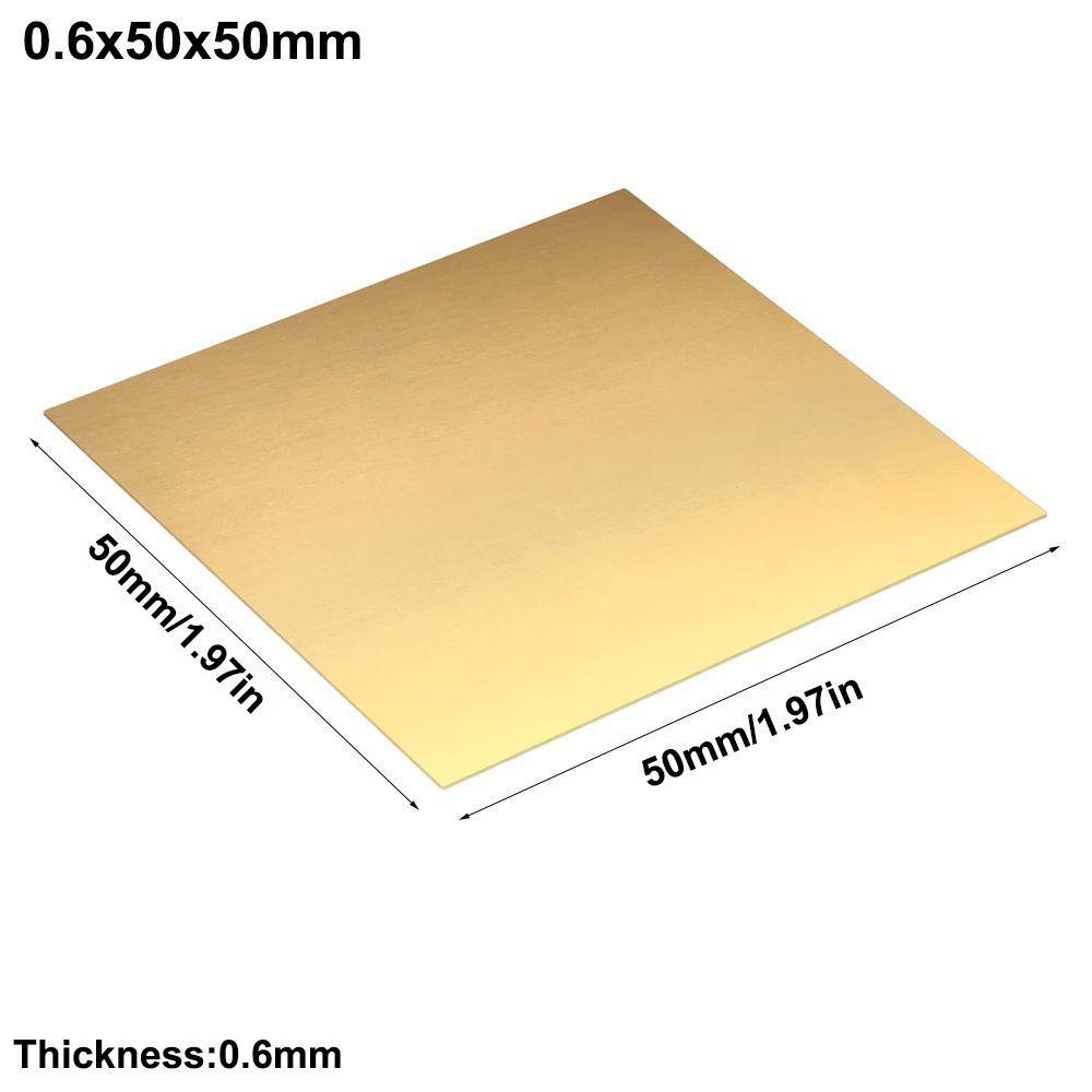 New Copper Brass Plate Sheet 0.5/1/2/3mm Multiple Sizes Brass Sheet Contruction Brass Pad
New Copper Brass Plate Sheet 0.5/1/2/3mm Multiple Sizes Brass Sheet Contruction Brass Pad