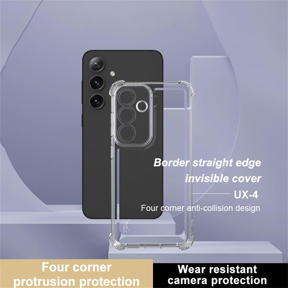 For Samsung Galaxy S24+ Case Straight Frame Four Corner Shockproof Clear TPU Cover Style A
For Samsung Galaxy S24+ Case Straight Frame Four Corner Shockproof Clear TPU Cover Style A
