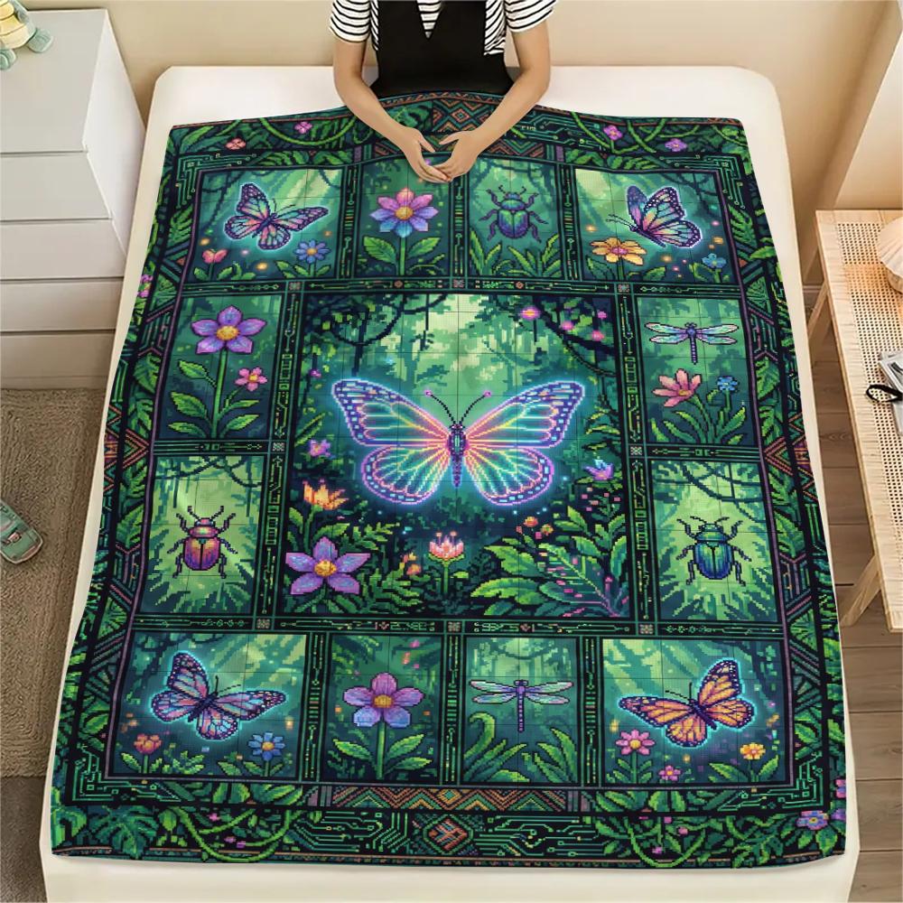 Butterfly Decoration Print Flannel Blanket, High quality Comfortable for All Seasons, Home Decor, Warmth and Comfort, Perfect for Christmas Gifts21 80cm x 120cm
Butterfly Decoration Print Flannel Blanket, High quality Comfortable for All Seasons, Home Decor, Warmth and Comfort, Perfect for Christmas Gifts21 80cm x 120cm