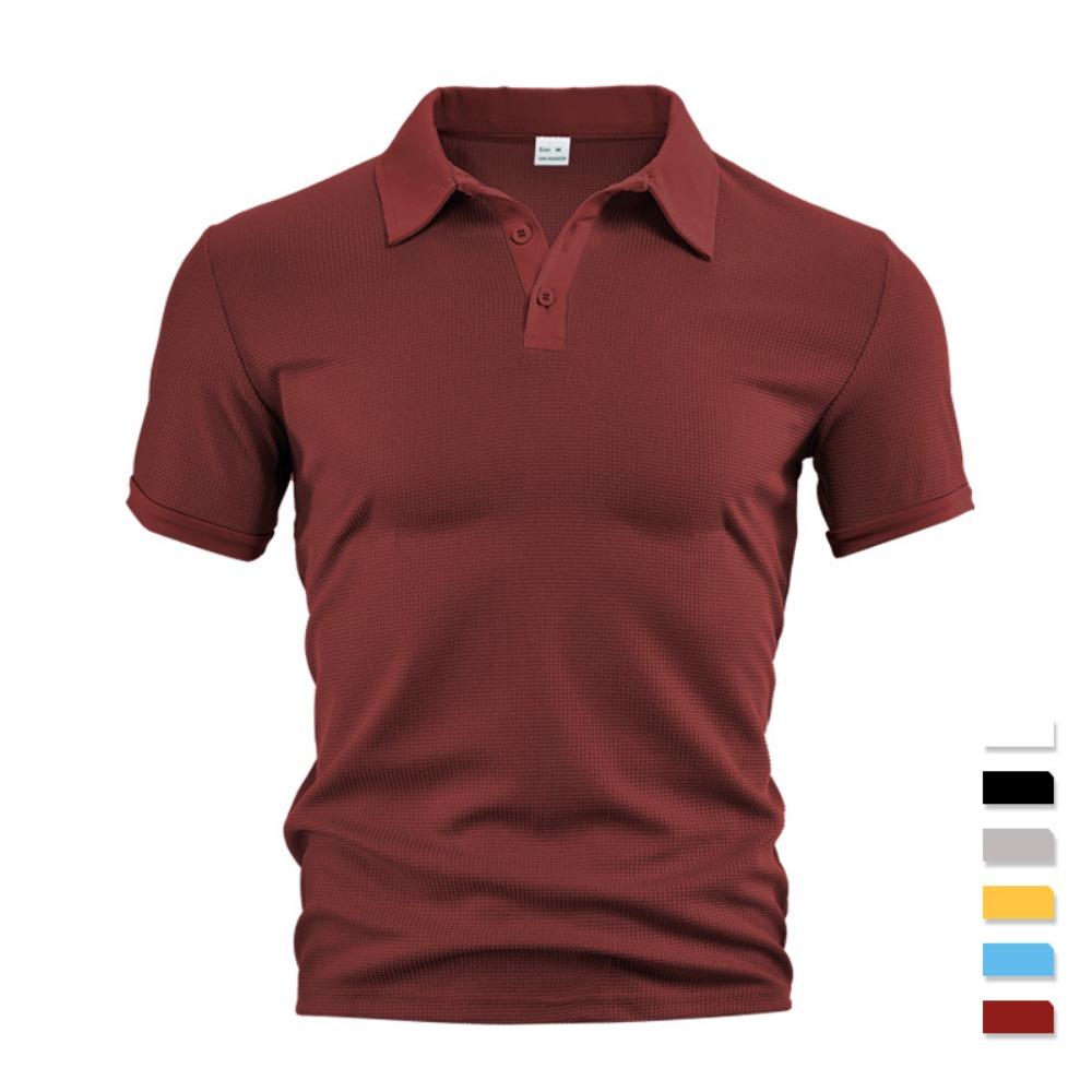 Men s Casual Short Sleeve Polo Shirts Solid Waffle Comfortable Outdoor Polos Male Streetwear Turn Down Collar Pull on Tees Tops 3XL світло-сірого кольору
Men s Casual Short Sleeve Polo Shirts Solid Waffle Comfortable Outdoor Polos Male Streetwear Turn Down Collar Pull on Tees Tops 3XL світло-сірого кольору