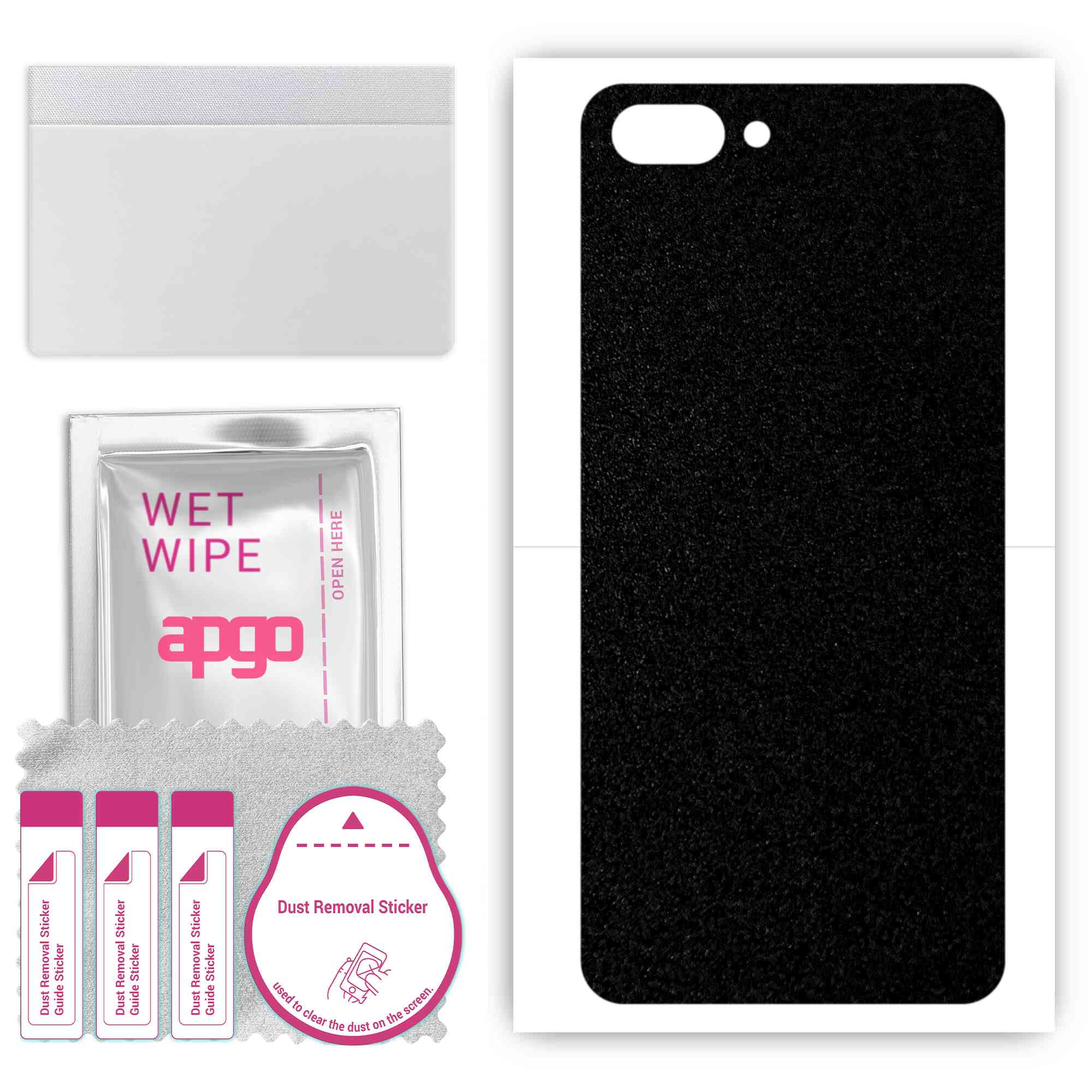 apgo Protective Skin Sticker for the back compatible with Realme C1 (2019), Wrap Film, Foil, Vinyl - Pattern Matte Black
apgo Protective Skin Sticker for the back compatible with Realme C1 (2019), Wrap Film, Foil, Vinyl - Pattern Matte Black