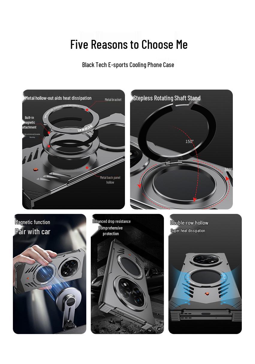 Oppo Find N5 Borderless Buckle Phone Case: Metal Cooling, Drop Protection, Supercar Design. Titanium Silver Buckle Stand Frame
Oppo Find N5 Borderless Buckle Phone Case: Metal Cooling, Drop Protection, Supercar Design. Titanium Silver Buckle Stand Frame