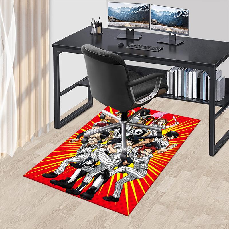 1pc Bakugo Katsuki Baseball Team Chair Mat - Anime Cartoon Design, Anti-Slip Carpet for Office, Home Decor, Living Room, Bedroom, Game Room, Gift, Uni 60cm by 90cm
1pc Bakugo Katsuki Baseball Team Chair Mat - Anime Cartoon Design, Anti-Slip Carpet for Office, Home Decor, Living Room, Bedroom, Game Room, Gift, Uni 60cm by 90cm